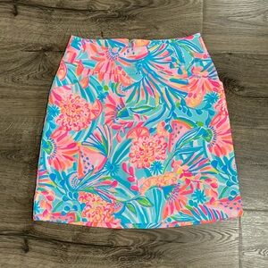 Lilly Pulitzer tropical punch skort, Sz 00